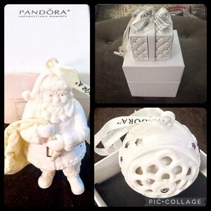 Pandora Christmas Tree Ornaments - Collectibles (Set of 3)